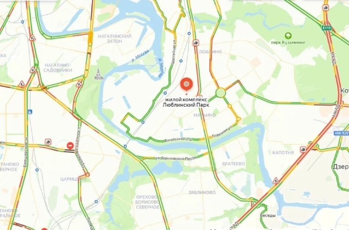 Люблинский парк генплан застройки