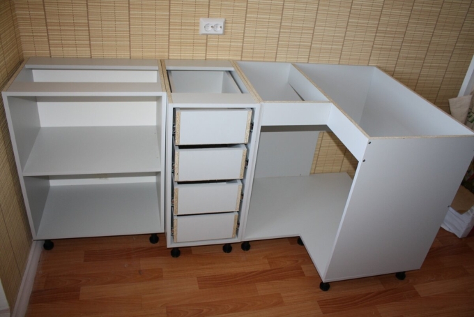 Сборка кухонного модуля