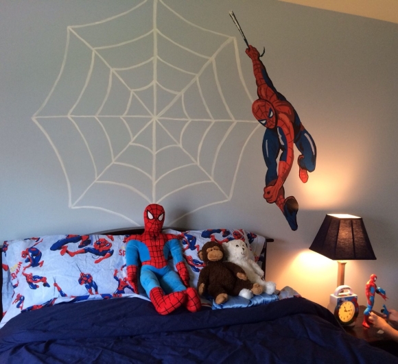 Spider man themed Room