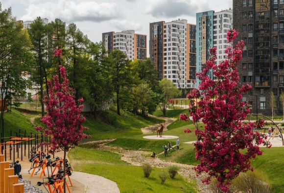 Район Скандинавия в Коммунарке фото