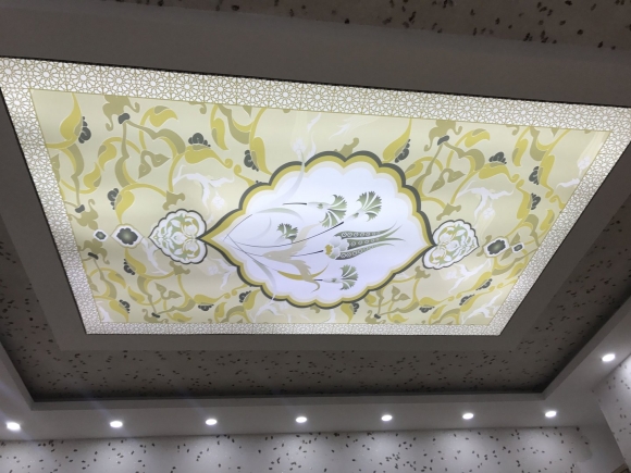 Потолок из декор пласт