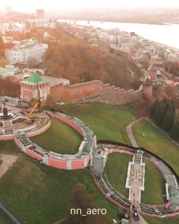 Нижегородский Кремль Чкаловская лестница