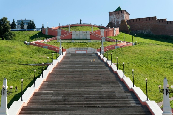 Чкаловская лестница Нижний Новгород