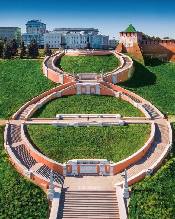 Нижегородский Кремль Чкаловская лестница