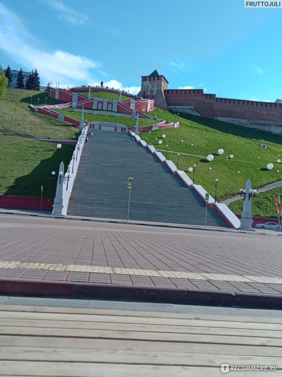 Нижний Новгород лестница Чкалова