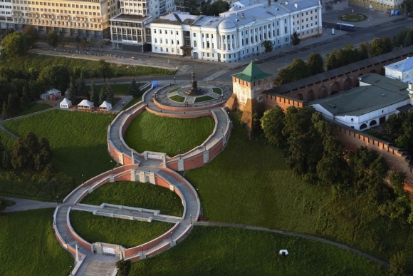 Нижегородский Кремль Чкаловская лестница