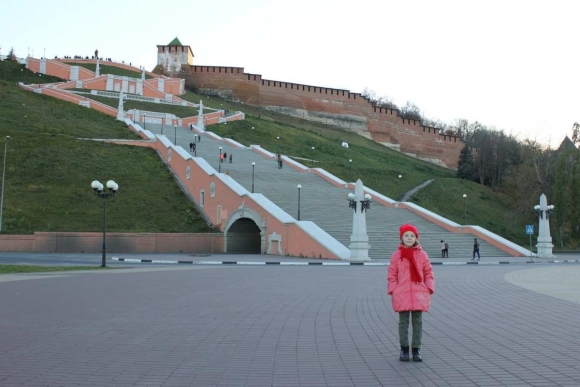 Нижегородский Кремль Чкаловская лестница