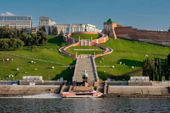Чкаловская лестница Нижний Новгород