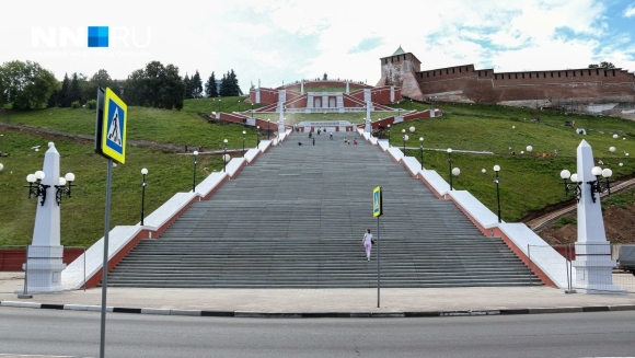 Нижний Новгород лестница Чкалова