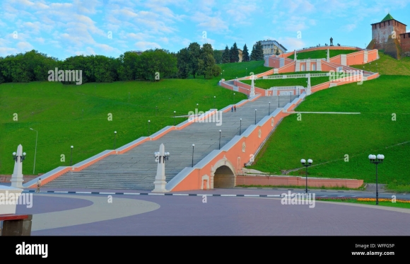 Нижегородский Кремль Чкаловская лестница