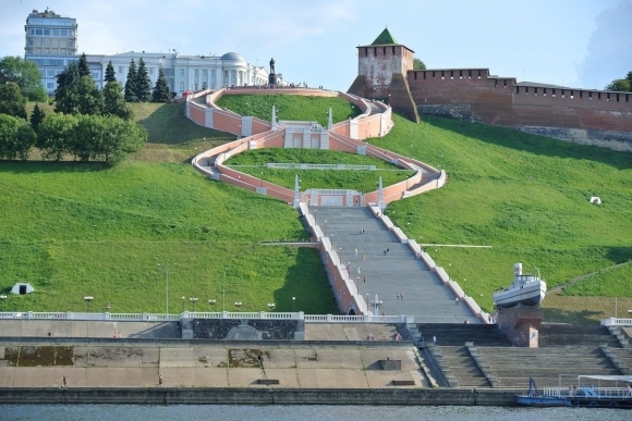 Чкаловская лестница Нижний Новгород