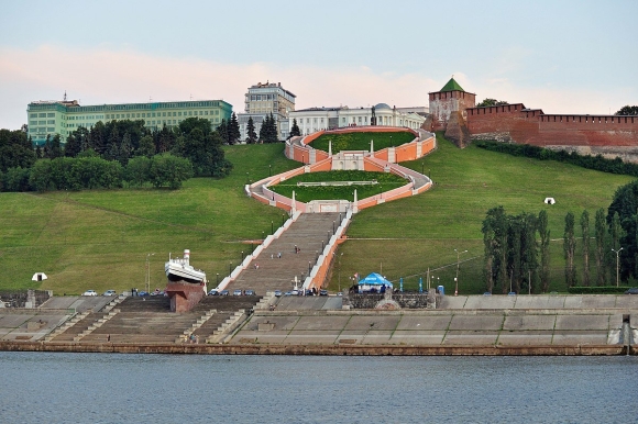 Нижн й Новгород Чкаловская лестница