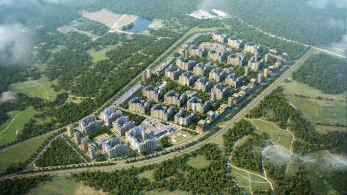 ЖК новый Зеленоград план застройки