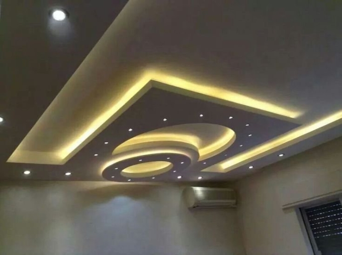 Потолки из гипсокартона