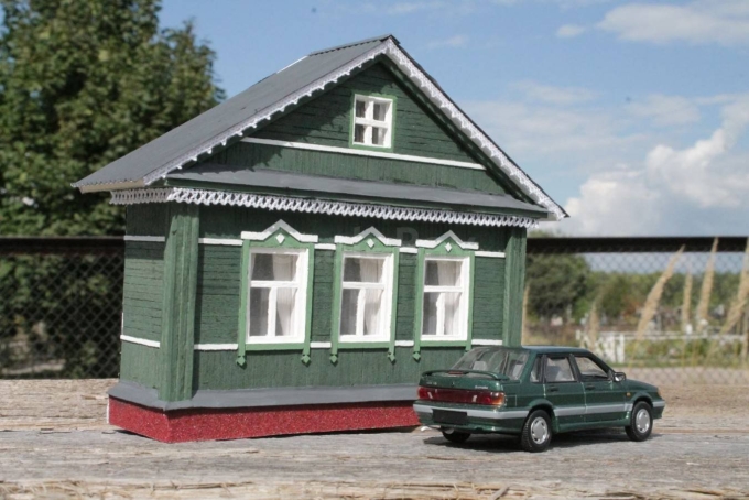 Двухквартирные дома в деревне