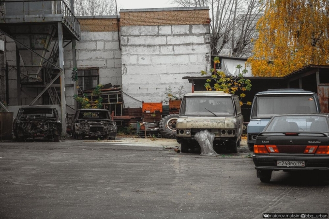 Заброшенный автозавод ЗИЛ