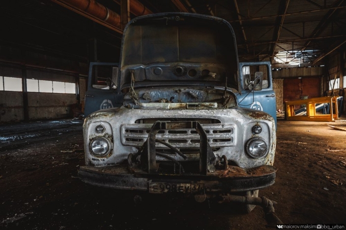 Заброшенные автобазы