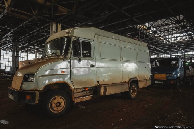 Заброшенный автозавод ЗИЛ