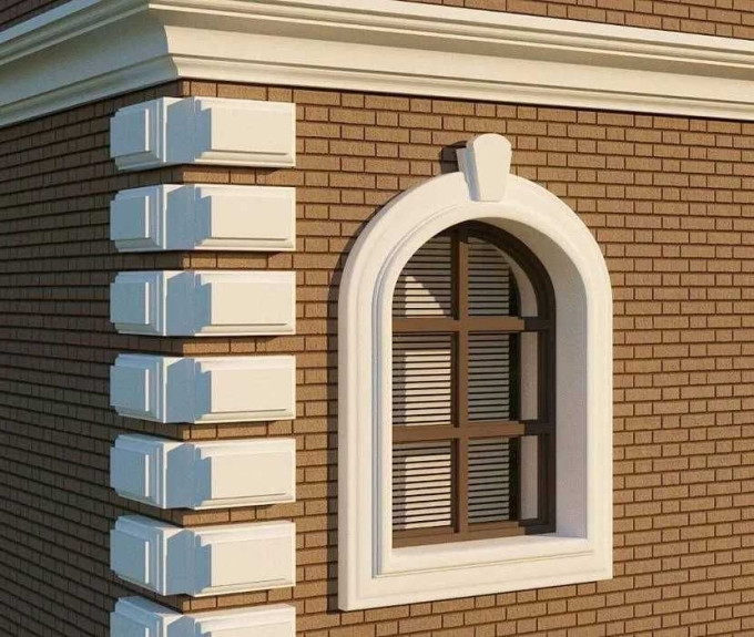 Европласт фасадный декор арка
