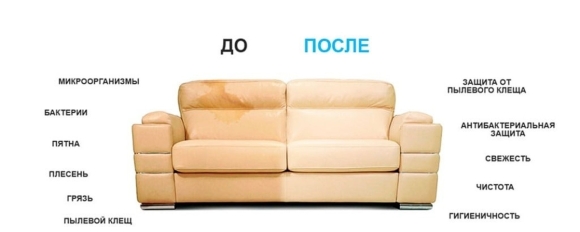 Химчистка мягкой мебели