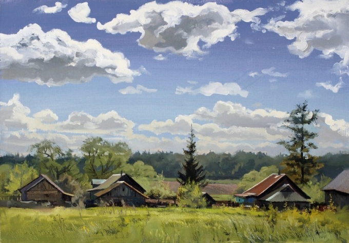 Художник Владимир Туричев город Тверь