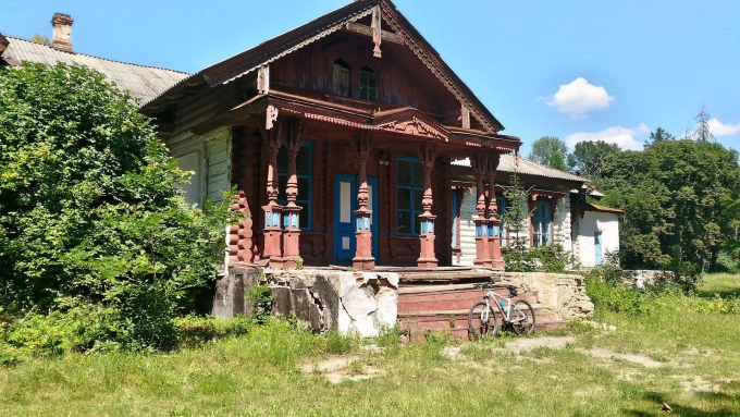 Старые деревянные усадьбы