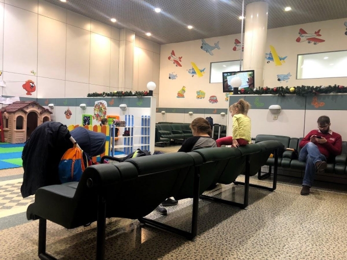 Комната мать и дитя в аэропорту Домодедово
