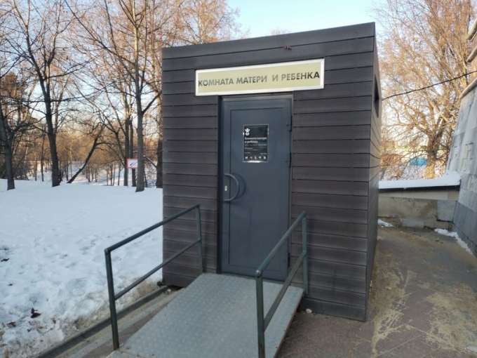 Комната матери и ребенка модульная