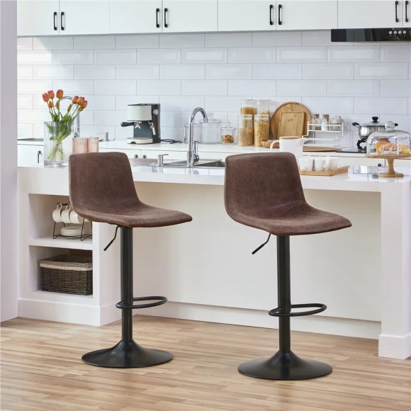Desiree Swivel Adjustable height Bar Stool