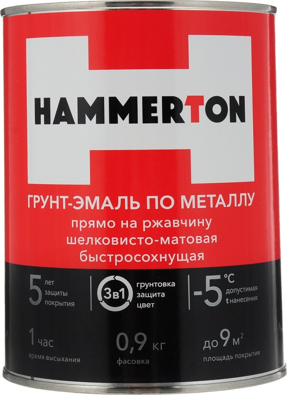 Краска Хаммертон по металлу