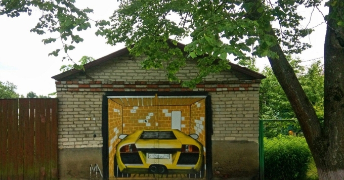 Деревенский гараж