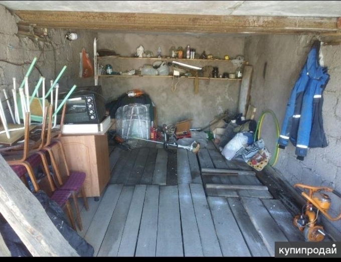 Овощная яма в гараже