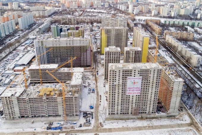 ЖК летний сад ход строительства
