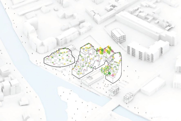 MVRDV жилой дом Амстердам