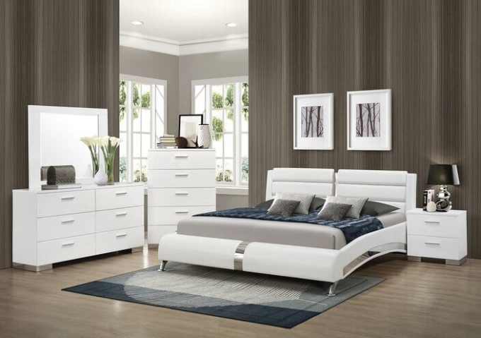 Спальный гарнитур Panda White Polywood