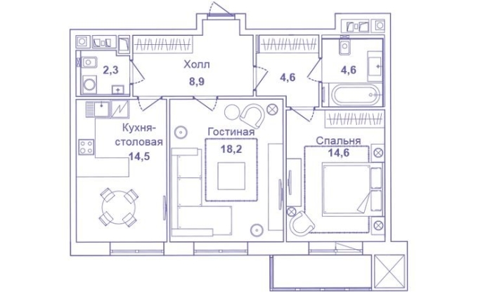 Сердце столицы планировки квартир
