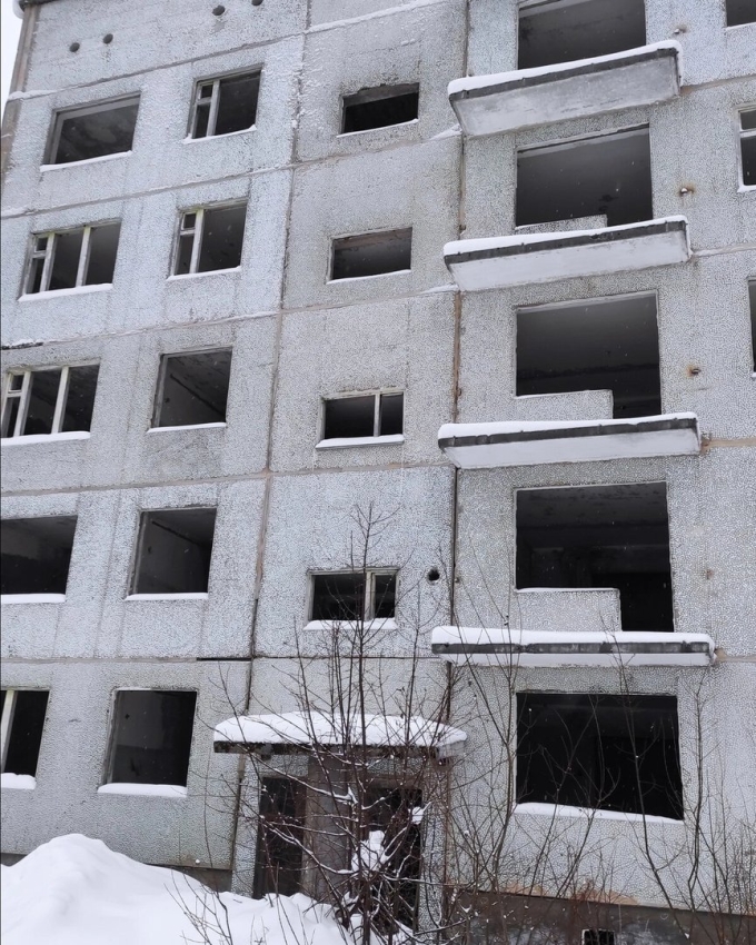 Пятиэтажная заброшка