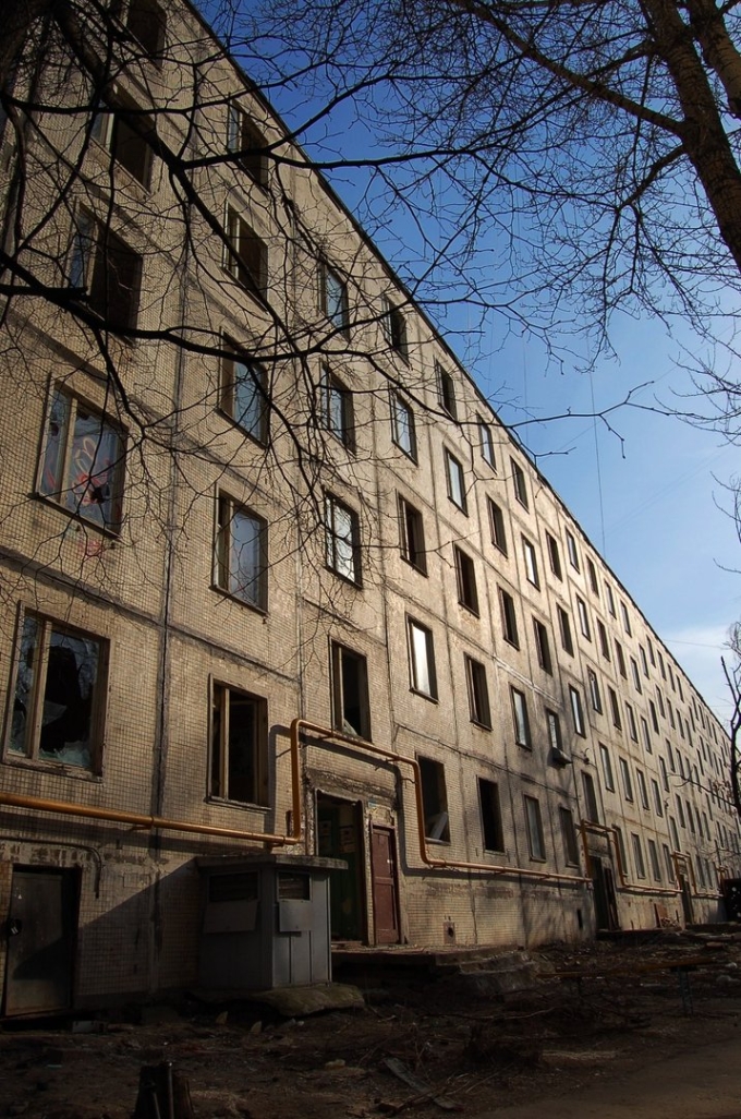Заброшенные пятиэтажки в Москве
