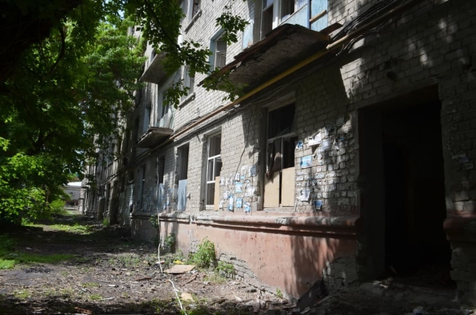 Заброшенные здания заводского района