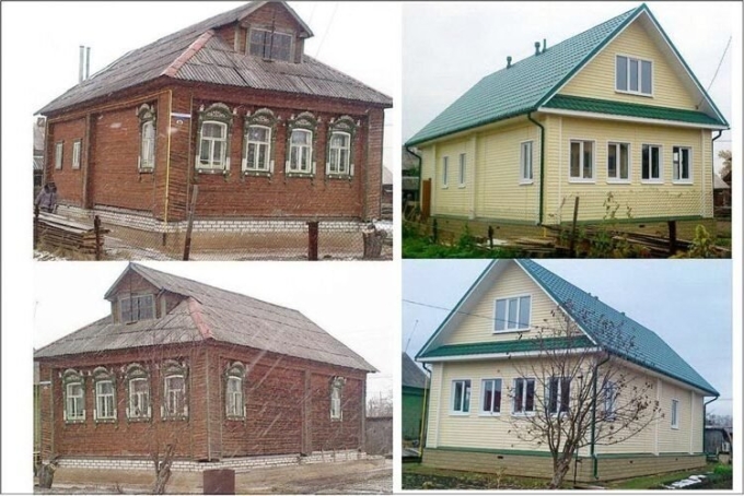 Реконструкция старых деревенских домов