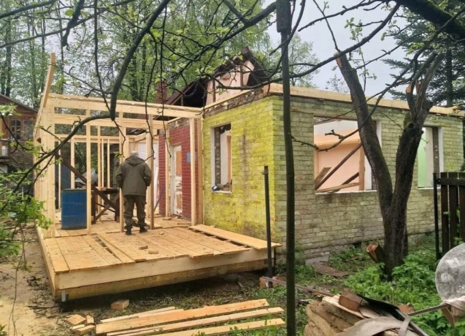 Реконструкция старого дачного домика