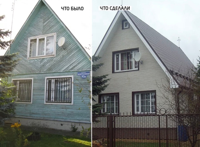 Реконструкция старого дачного дома