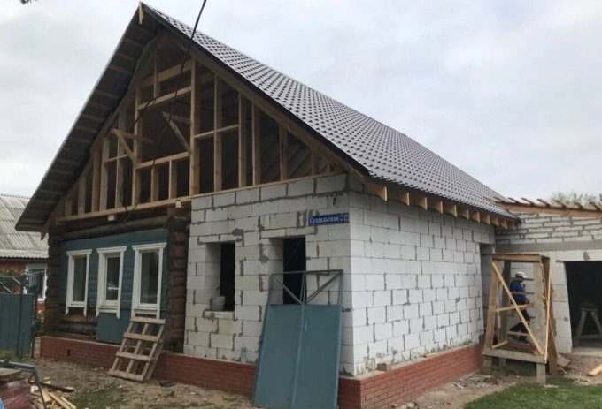 Реконструкция дачного домика