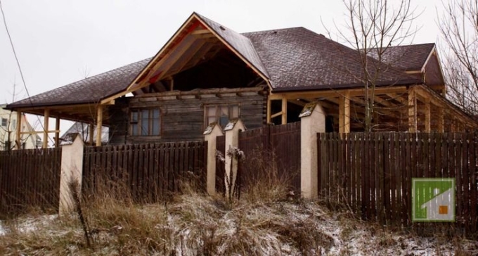 Переделанный деревенский дом