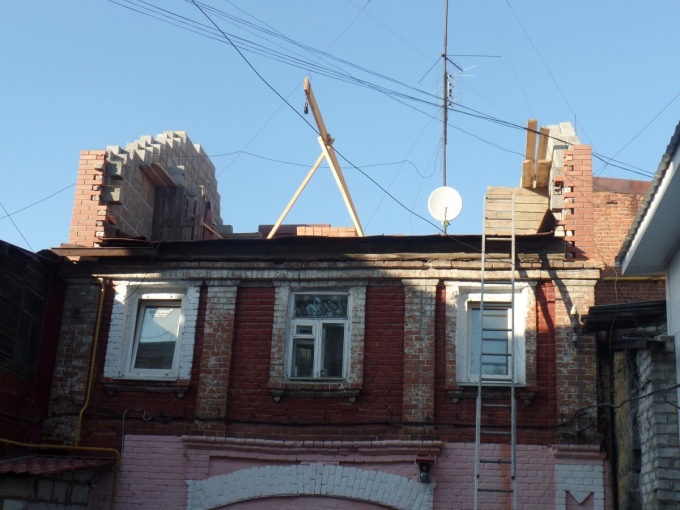 Реконструкция старого кирпичного дома