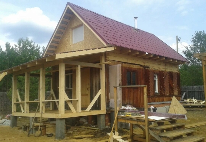 Реконструкция дачного домика