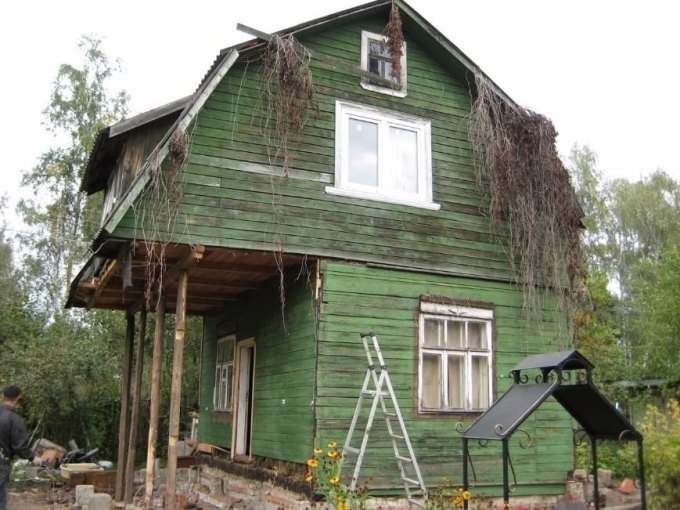 Реконструкция деревянного дома