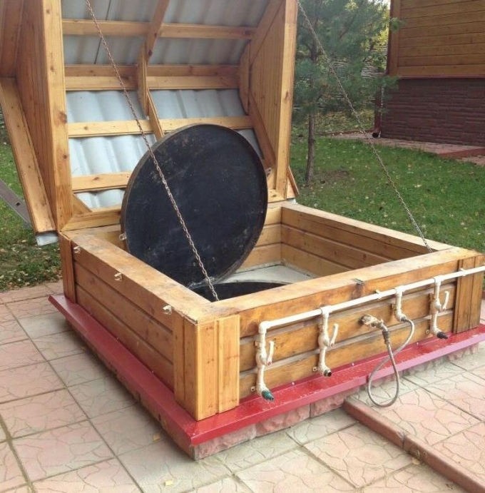 Домик для колодца