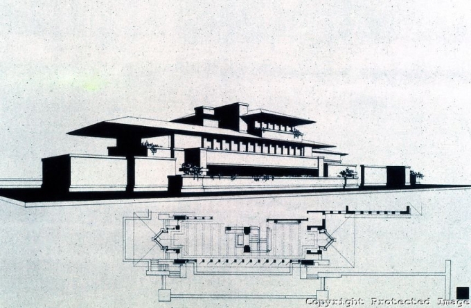 Robie House Фрэнк Ллойд Райт