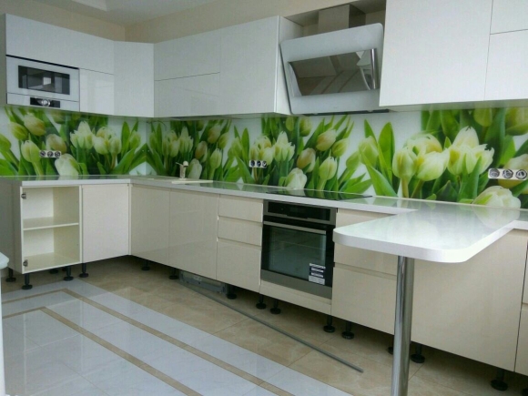 Фартук для кухни из Леруа Мерлен